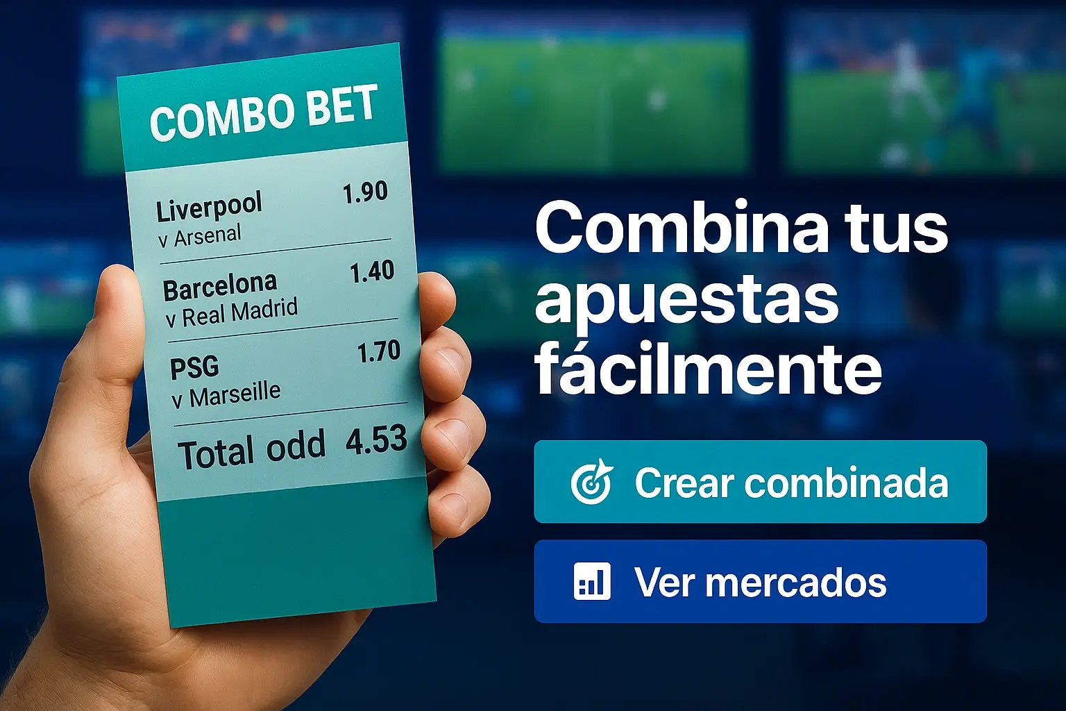 Cuotas de apuestas de fútbol para LaLiga y Champions League en OneCasino